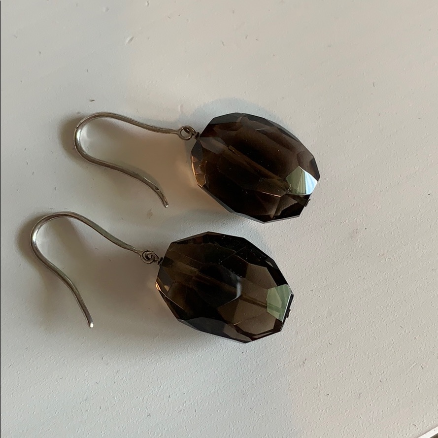 Deb Guyot Smoky Quartz Drop Earrings